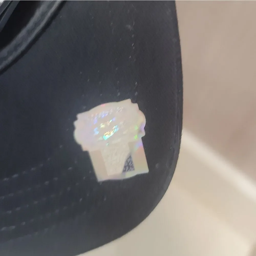 Von Dutch Black Cap with Rainbow Logo